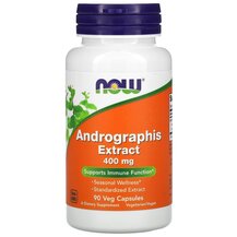 Andrographis Extract Андрографис 400 мг NOW Foods