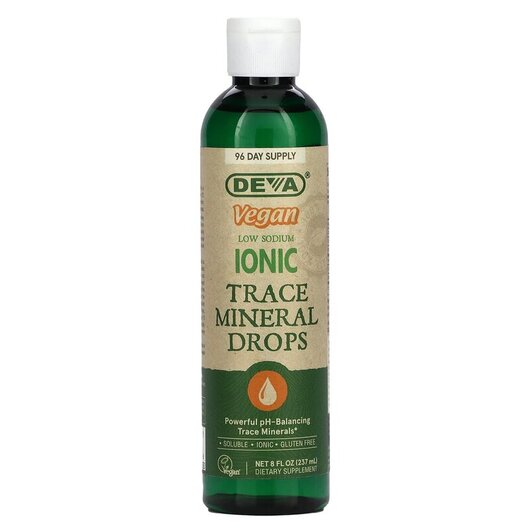 Основное фото товара Vegan Low Sodium Ionic Trace Mineral Drops, Минеральные добавки, 