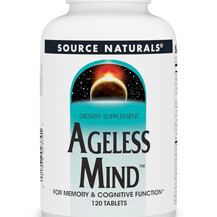 Ageless Mind Поддержка мозга Source Naturals 120 таблеток