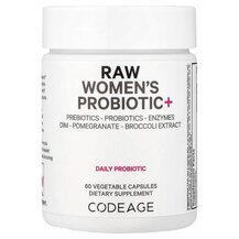 Пробіотики для жінок RAW Women's Probiotic+ CodeAge Пробіотики для жінок RAW Women's Probiotic+ CodeAge