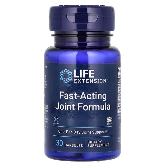 Основне фото товару Fast-Acting Joint Formula, Підтримка здоров'я суглобів, 30 к