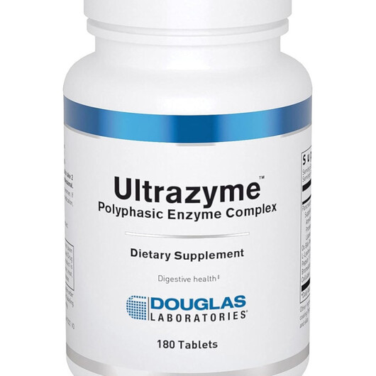 Основное фото товара Ultrazyme Основное фото товара Douglas Laboratories, Ферменты, Ultrazyme, 180 таблеток