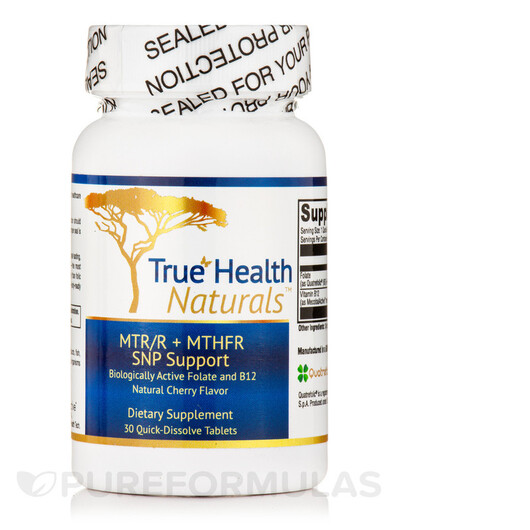 Основное фото товара MTR/R + MTHFR SNP Support Natural, Витамин C, 30 Quick-Dissolve T