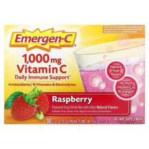 Вітамін C 1000 mg Vitamin C Raspberry Emergen-C 30 шт Вітамін C 1000 mg Vitamin C Raspberry Emergen-C 30 шт
