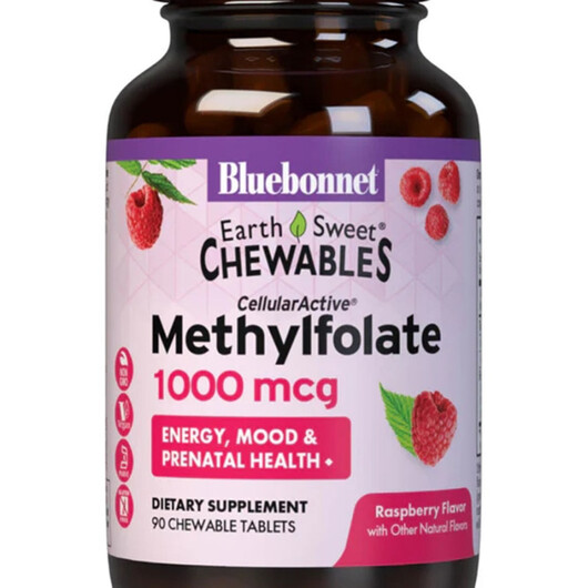 Основне фото товару EarthSweet Chewables Cellular Active Methylfolate Основне фото товару EarthSweet Chewables Cellular Active Methylfolate, Метилфолат, 90