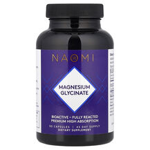 Гліцинат магнію Magnesium Glycinate NAOMI 90 капсул Гліцинат магнію Magnesium Glycinate NAOMI 90 капсул