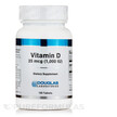 Фото товара Vitamin D 1000 IU Фото товара Douglas Laboratories, Витамин D3, Vitamin D 1000 IU, 100 таблеток