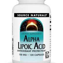 Alpha Lipoic Acid Альфа-липоевая кислота Source Naturals