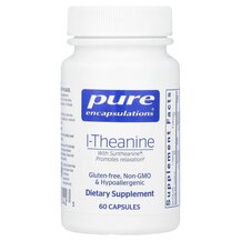 L-Теанін l-Theanine Pure Encapsulations 60 капсул
