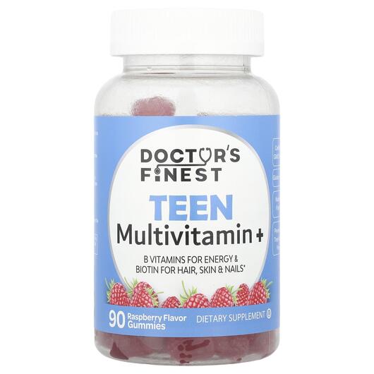 Основное фото товара Мультивитамины, Multi Vitamin for Teens Raspberry, 90 таблеток