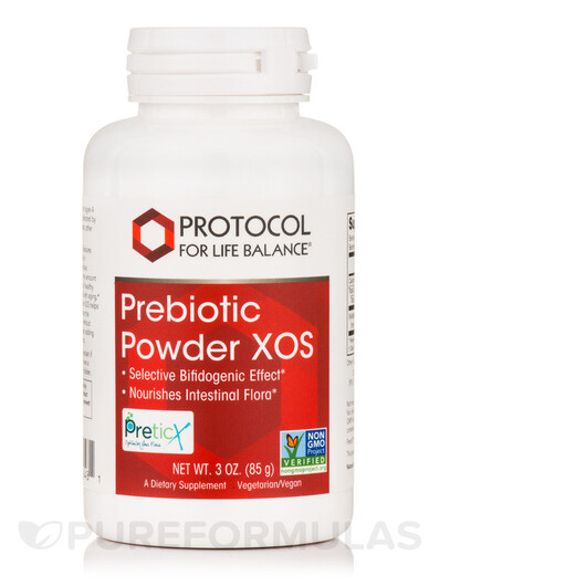 Основное фото товара Protocol for Life Balance, Пребиотики, Prebiotic Powder XOS, 85 г