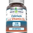 Фото товару Amazing Formulas Calcium Фото товару Amazing Nutrition, Amazing Formulas Calcium, Кальцій, 220 капсул
