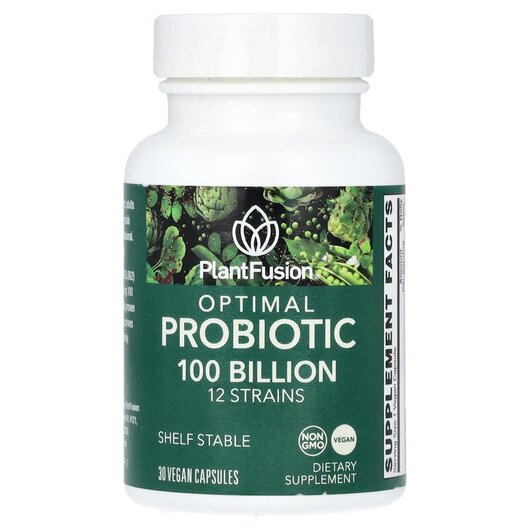 Основне фото товару Optimal Probiotic 100 Billion CFU, Пробіотики, 30 Vegan Capusules