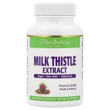 Milk Thistle 60 Vegetarian Молочный чертополох Paradise