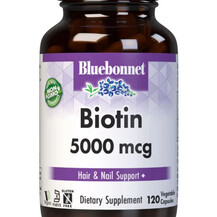 Biotin Витамин B7 Биотин Bluebonnet Nutrition 120 капсул
