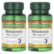 Фото товару Melatonin 10 mg Twin Pack Фото товару Nature's Bounty, Melatonin 10 mg, Мелатонін 10 мг, 60 капсул