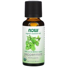 Pure Essential Oil Organic Peppermint Эфирное масло NOW Pure Essential Oil Organic Peppermint Эфирное масло NOW