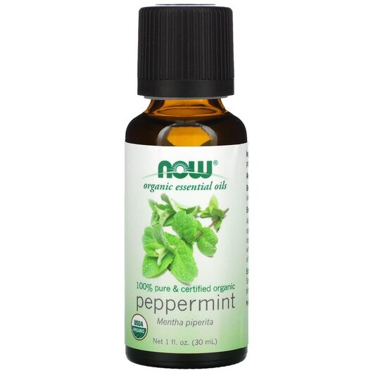 Основное фото товара NOW Foods, Эфирное масло, Pure Essential Oil Organic Peppermint, 