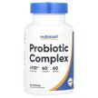 Фото товару Probiotic Complex 1 Billion CFU Фото товару Nutricost, Probiotic Complex 1 Billion CFU, Пробіотики, 60 капсул