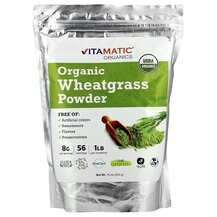 Organic Wheatgrass Powder Ростки пшеницы Витграсс 454 г