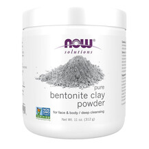 Маска для обличчя Solutions - Bentonite Clay Powder NOW Маска для обличчя Solutions - Bentonite Clay Powder NOW
