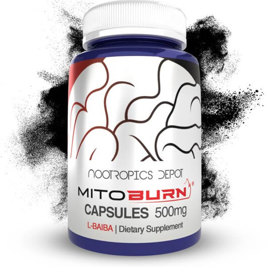 Основне фото товару MitoBurn Capsules Основне фото товару Nootropics Depot, MitoBurn Capsules, Підтримка мозку, 60 Capsules