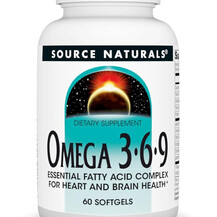 Omega Омега 3 6 9 Source Naturals 60 капсул