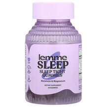 Sleep Tight Gummies Berry Поддержка сна Lemme 60 таблеток Sleep Tight Gummies Berry Поддержка сна Lemme 60 таблеток