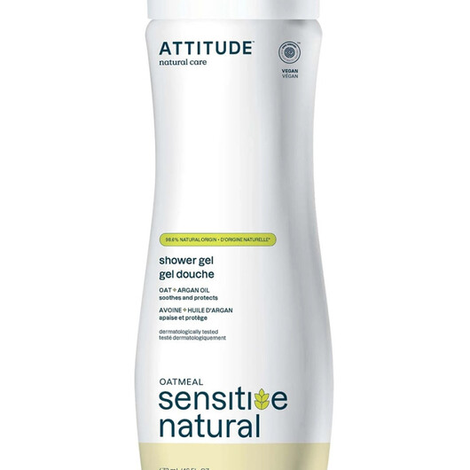 Основне фото товару Sensitive Natural Shower Gel - Oat + Argan Oil Основне фото товару Sensitive Natural Shower Gel - Oat + Argan Oil, Гель для душу, 47