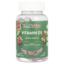 Vitamin D Delicious Berry Flavor 1000 IU Витамин D3 YumV's