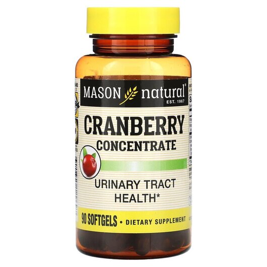 Основное фото товара Mason, Экстракт клюквы, Standardized Cranberry Extract 90, 90 кап