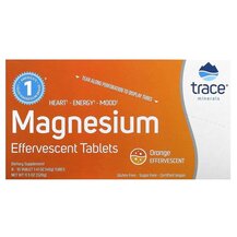 Magnesium Effervescent Tablets Orange 8 Tubes Магний Trace Magnesium Effervescent Tablets Orange 8 Tubes Магний Trace