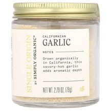 Single Origin Californian Garlic Специи Simply Organic Single Origin Californian Garlic Специи Simply Organic