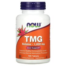 TMG 1000 mg TMГ 1000 мг NOW Foods 100 таблеток TMG 1000 mg TMГ 1000 мг NOW Foods 100 таблеток