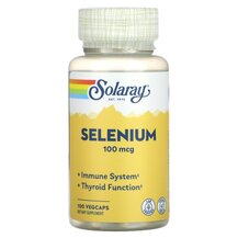 Selenium 100 mcg Селен Solaray 100 капсул
