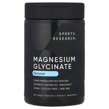 Магній Magnesium Glycinate 160 mg Sports Research Магній Magnesium Glycinate 160 mg Sports Research