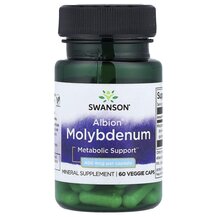 Albion Molybdenum 400 mcg Молибден Swanson 60 капсул