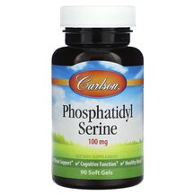 Фосфатидилсерин Phosphatidyl Serine 100 mg Carlson Фосфатидилсерин Phosphatidyl Serine 100 mg Carlson