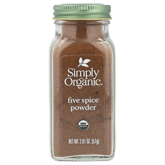 Основне фото товару Simply Organic, Five Spice Powder, Спеції, 57 г