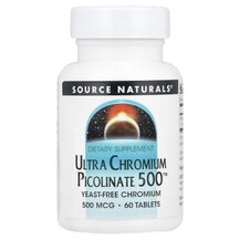 Ultra Chromium Picolinate 500 500 mcg Хром Source Naturals Ultra Chromium Picolinate 500 500 mcg Хром Source Naturals