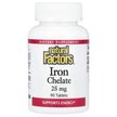 Фото товару Natural Factors, Iron Chelate 25 mg, Хелатне залізо 25 мг, 90 таб