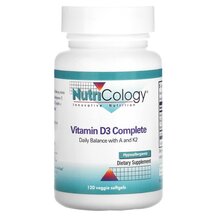 Vitamin D3 Complete Витамин D Nutricology 120 капсул Vitamin D3 Complete Витамин D Nutricology 120 капсул