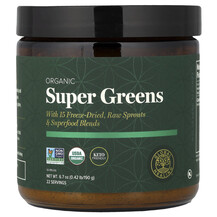 Суперфуд Organic Super Greens Global Healing 190 г