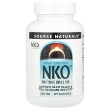 Масло криля NKO Нептун 500 мг NKO Neptune Krill Oil 500 mg