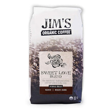 Кофе Organic Sweet Love Blend Dark Roast Coffee - Whole