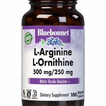 L-Аргінін L-Arginine Bluebonnet Nutrition 100 капсул