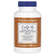 CoQ-10 200 mg Коэнзим CoQ10 TheVitaminShoppe 120 капсул CoQ-10 200 mg Коэнзим CoQ10 TheVitaminShoppe 120 капсул