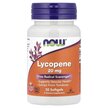 Фото товару NOW Foods, Lycopene 20 mg, Лікопен 20 мг, 50 капсул