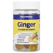 Фото товару Ginger & Vitamin B6 Lemon Ginger Фото товару Ginger & Vitamin B6 Lemon Ginger, Корінь Імбиру, 60 таблеток