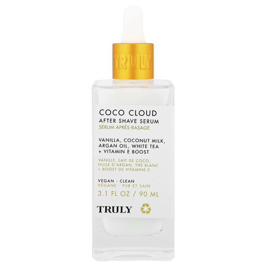 Основне фото товару Coco Cloud After Shave Serum Основне фото товару Truly Beauty, Coco Cloud After Shave Serum, Сироватка, 90 мл